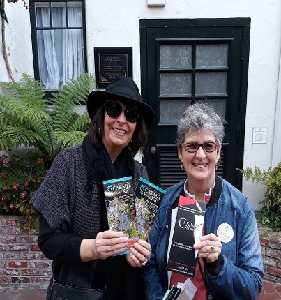 Julie and Gael on Carmel Walk- tripadvisor 